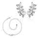 Wholesale Trendy Silver Plant CZ Jewelry Set TGSPJS504 2 small