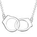 Wholesale Romantic Silver Round Jewelry Set TGSPJS066 0 small