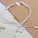 Wholesale Trendy Silver Heart Jewelry Set TGSPJS294 0 small