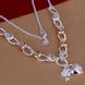 Wholesale Romantic Silver Heart Jewelry Set TGSPJS297 0 small