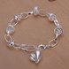 Wholesale Trendy Silver Heart Jewelry Set TGSPJS306 0 small
