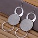 Wholesale Romantic Silver Round Jewelry Set TGSPJS310 0 small