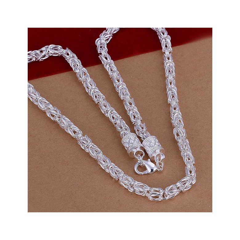 Wholesale Trendy Silver Round Jewelry Set TGSPJS322 1