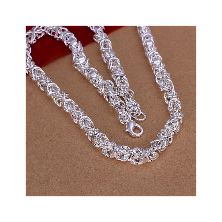 Wholesale Trendy Silver Round Jewelry Set TGSPJS325 1