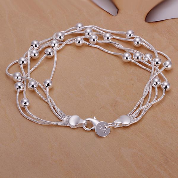 Wholesale Trendy Silver Round Jewelry Set TGSPJS365 0