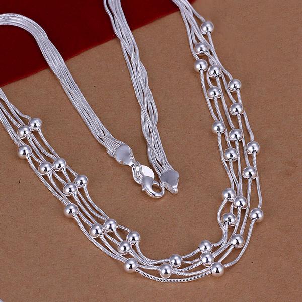 Wholesale Trendy Silver Round Jewelry Set TGSPJS365 1