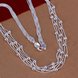 Wholesale Trendy Silver Round Jewelry Set TGSPJS365 1 small