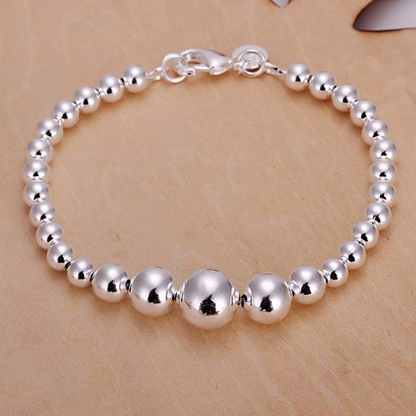 Wholesale Classic Silver Ball Jewelry Set TGSPJS405 0