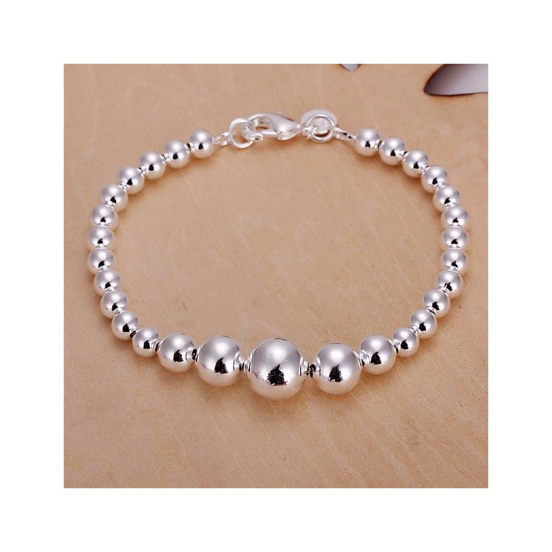 Wholesale Classic Silver Ball Jewelry Set TGSPJS405 0