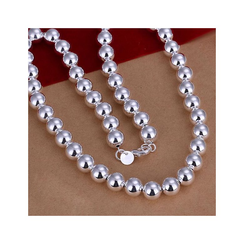 Wholesale Classic Silver Ball Jewelry Set TGSPJS414 0