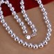 Wholesale Classic Silver Ball Jewelry Set TGSPJS414 0 small
