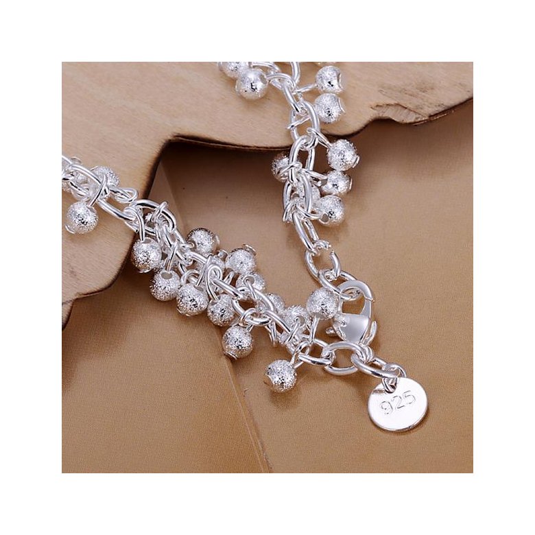 Wholesale Trendy Silver Ball Jewelry Set TGSPJS482 1