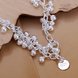 Wholesale Trendy Silver Ball Jewelry Set TGSPJS482 1 small