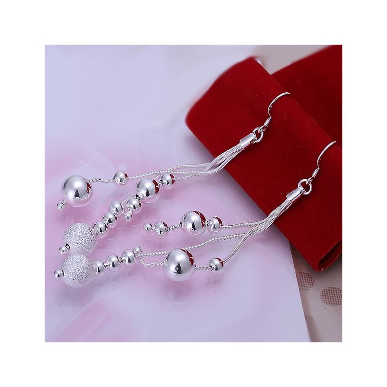 Wholesale Classic Silver Round Jewelry Set TGSPJS521 1