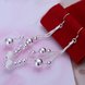 Wholesale Classic Silver Round Jewelry Set TGSPJS521 1 small