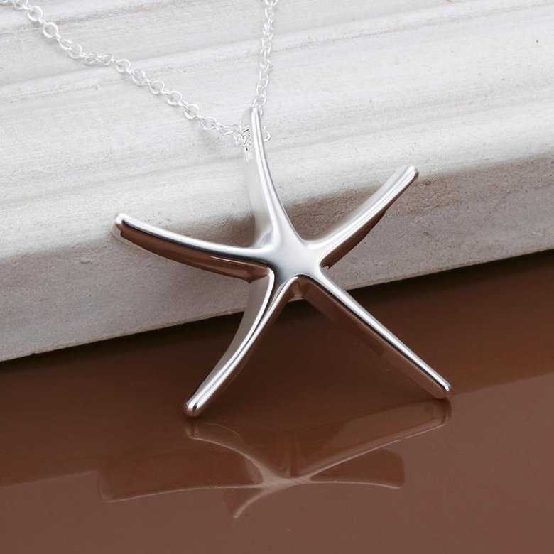Wholesale Trendy Silver Star Jewelry Set TGSPJS531 0