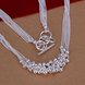 Wholesale Trendy Silver Ball Jewelry Set TGSPJS551 0 small