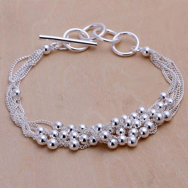 Wholesale Trendy Silver Ball Jewelry Set TGSPJS551 1
