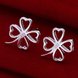 Wholesale Romantic Silver Plant Jewelry Set TGSPJS585 0 small