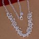 Wholesale Classic Silver Ball Jewelry Set TGSPJS597 0 small