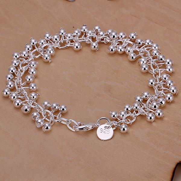 Wholesale Classic Silver Ball Jewelry Set TGSPJS597 1