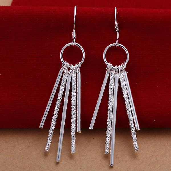 Wholesale Trendy Silver Round Jewelry Set TGSPJS605 0