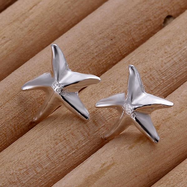 Wholesale Trendy Silver Star Jewelry Set TGSPJS632 1