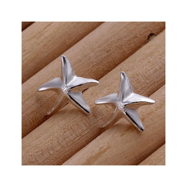 Wholesale Trendy Silver Star Jewelry Set TGSPJS632 1