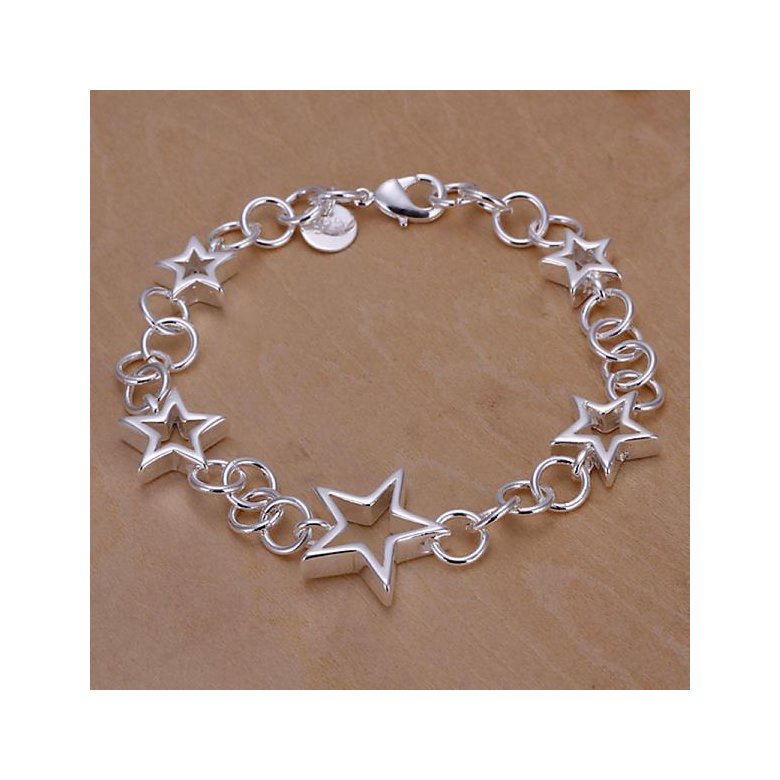 Wholesale Romantic Silver Star Jewelry Set TGSPJS639 1
