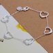 Wholesale Romantic Silver Heart Jewelry Set TGSPJS655 1 small