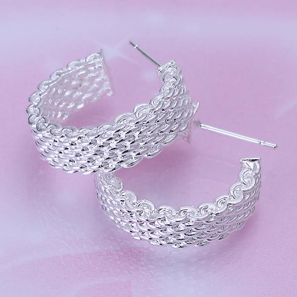 Wholesale Classic Silver Round Jewelry Set TGSPJS761 0