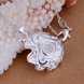 Wholesale Trendy Silver Plant Jewelry Set TGSPJS784 1 small