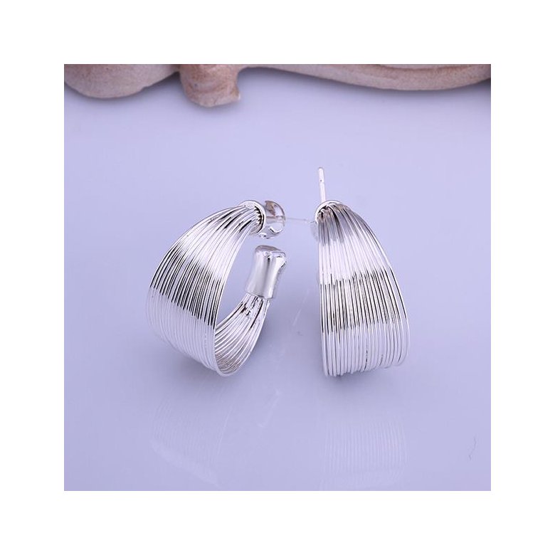 Wholesale Romantic Silver Round Jewelry Set TGSPJS056 0