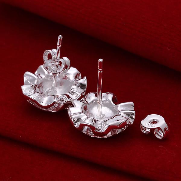 Wholesale Trendy Silver Plant Jewelry Set TGSPJS064 1