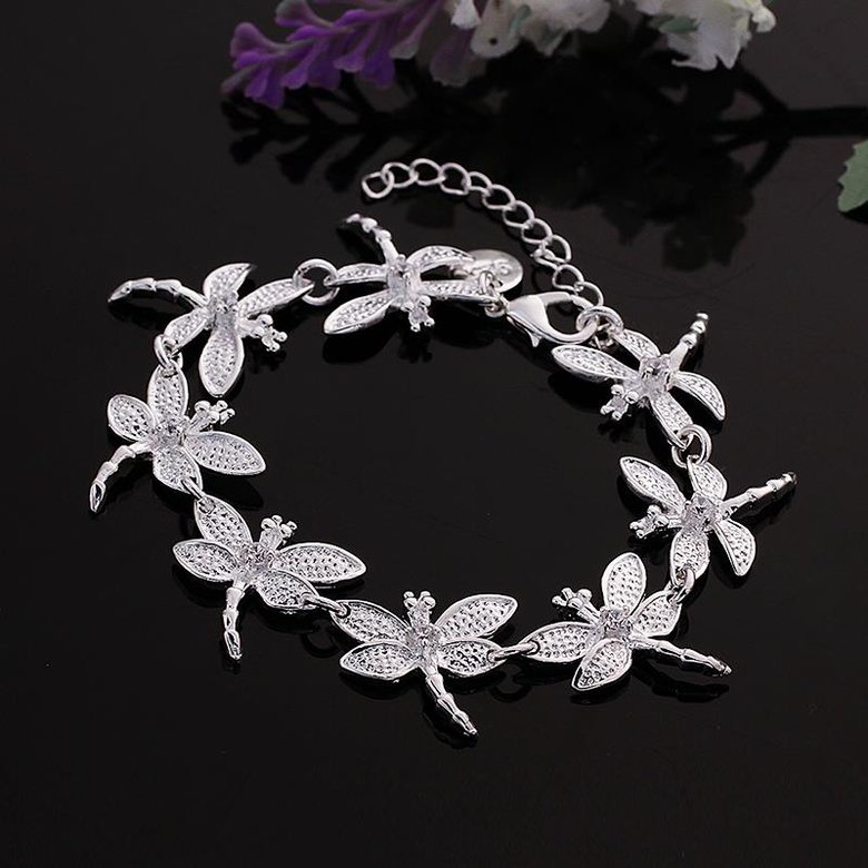 Wholesale Romantic Silver Insect Jewelry Set TGSPJS083 0