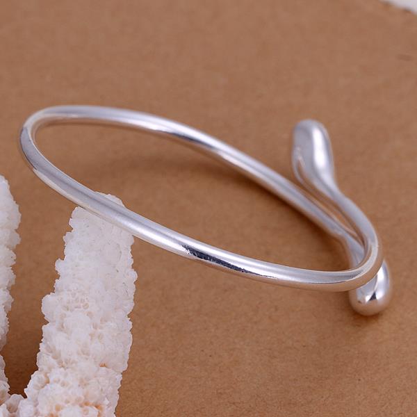 Wholesale Trendy Silver Water Drop Jewelry Set TGSPJS091 2
