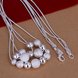 Wholesale Trendy Silver Ball Jewelry Set TGSPJS140 1 small