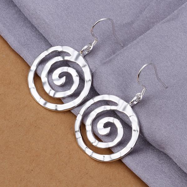 Wholesale Romantic Silver Round Jewelry Set TGSPJS235 0