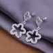 Wholesale Trendy Silver Plant Crystal Jewelry Set TGSPJS420 0 small