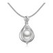 Wholesale Trendy Silver Round Crystal Jewelry Set TGSPJS234 4 small