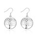 Wholesale Romantic Silver Plant Jewelry Set TGSPJS508 2 small