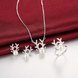 Wholesale Trendy Silver Animal Jewelry Set TGSPJS513 2 small