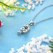 Wholesale Trendy Platinum Christmas Bow Tie Necklace  fine Christmas gift valentine's day Jewelry TGGPN363 3 small