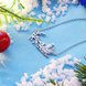 Wholesale New Xmas Theme Necklace Sleigh Car Burst Pendant Necklaces for Women Christmas Jewelery Elk & Santa Claus Jewelry Inlay Zircon TGGPN424 3 small