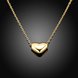 Wholesale Fashion Temperament Gold Color Heart Pendant Necklace Charming cute Women's Wedding Party Jewelry Romantic Valentine's Day Gifts TGGPN109 3 small