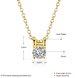 Wholesale High Quality Fashion Hot Sell Personality Chain Pendant 24k gold Ladies Charming Zircon Necklaces Jewelry TGGPN159 0 small