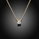 Wholesale High Quality Fashion Hot Sell Personality Chain Pendant 24k gold Ladies Charming Zircon Necklaces Jewelry TGGPN159 3 small