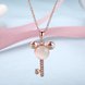 Wholesale New Arrival Cute Elegant Mickey Necklace Pendants Rose Gold Color Animal Necklaces Jewelry Christmas Gift TGGPN206 1 small