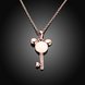 Wholesale New Arrival Cute Elegant Mickey Necklace Pendants Rose Gold Color Animal Necklaces Jewelry Christmas Gift TGGPN206 4 small
