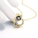 Wholesale Fashion 24K Gold Round Planet Zircon Necklace Pendant Timeless Charm With Distinctive Design For Women Fine Jewelry Gift TGGPN023 3 small